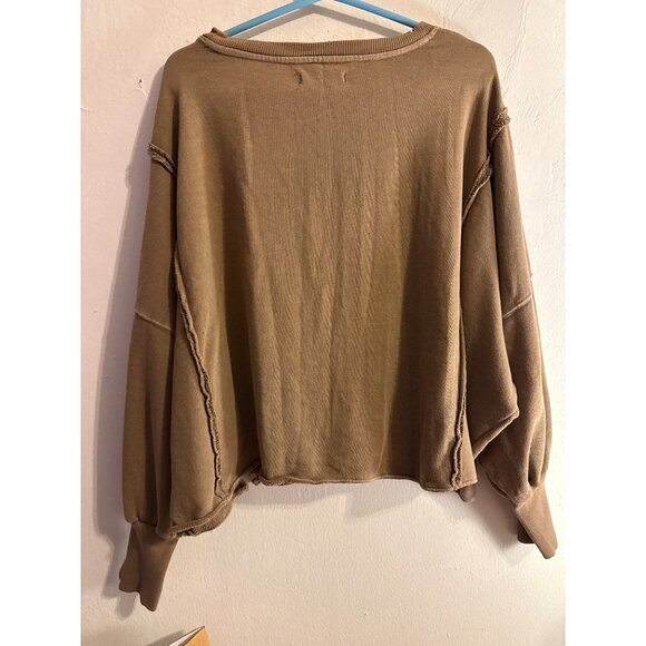 Free People We the Free Graphic Camden -Texas Oversized Top Size XS - Picture 4 of 16